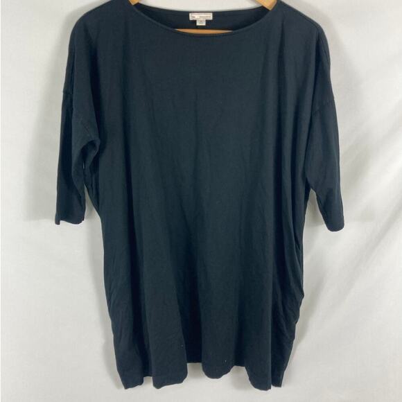 GAP Dresses & Skirts - GAP Black Half Sleeve Tshirt Mini Dress w Pockets Black Size XS